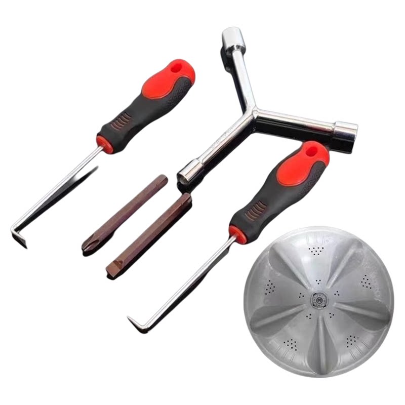 洗衣机拆卸专用工具拆洗衣机内筒波轮清洗底盘螺丝刀维修三叉扳手