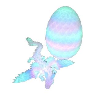 3d打印龙中国龙恐龙蛋夜光飞龙黑科技女儿童男孩礼物爆款玩具摆件