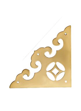 防撞护角装饰固定黄铜音响角花片