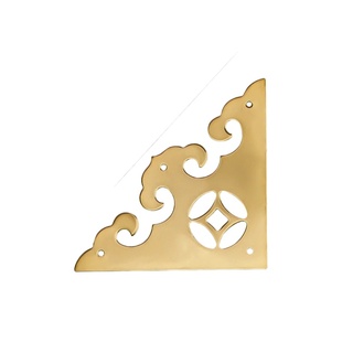 桌子防撞护角装饰固定件音箱包角仿古铜角花金属包边角码三角片