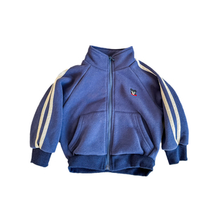 Milo7c-自制 抓绒卫衣外套儿童休闲拉链衫男童女童上衣韩风秋冬款