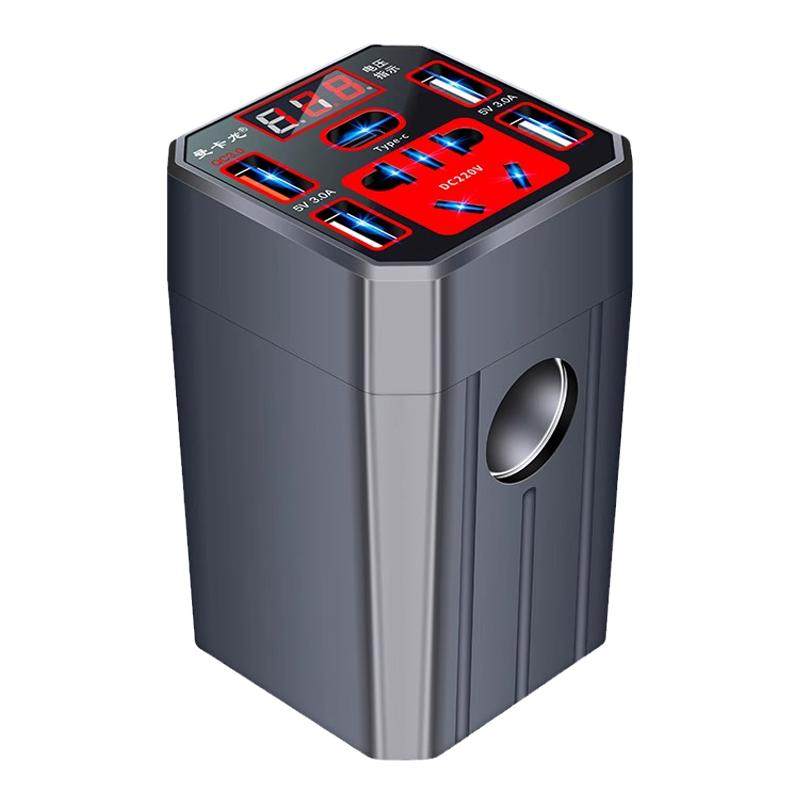 汽车手机充电器12V24V转换220