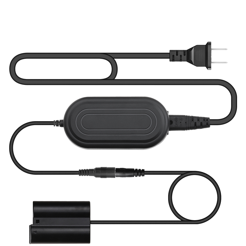 沣标EN-EL15相机假电池外接电源适用尼康Z5 Z6 ZF d7100 d7000 Z7 Z8 d7200 D750 D610 D800单反视频直播