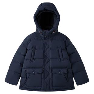 【红外蓄热】eland kids衣恋童装男童羽绒服2025年冬新品羽绒外套