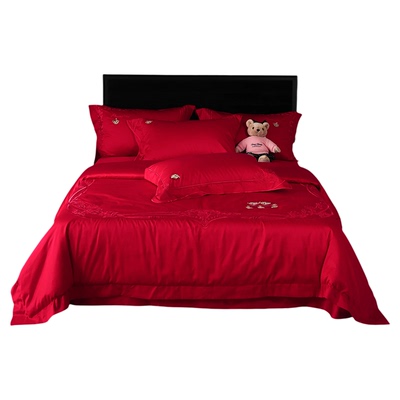 TeenieWeenie全棉新婚喜被四件套