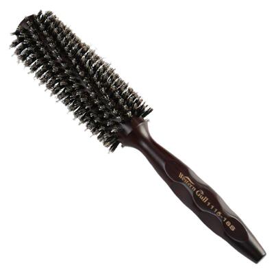 专业猪鬃毛内扣理发店造型梳子