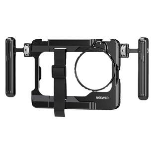 neewer纽尔手机兔笼摄影摄像支架跟拍稳定器可伸缩调节双手持装备手机滤镜拓展兔笼适用苹果安卓手机通用兔笼