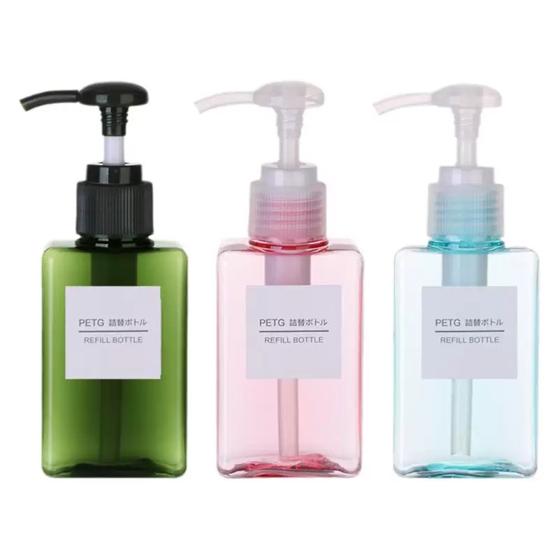 旅行便携按压分装瓶100ml