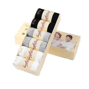 大世界 大时代防臭袜正品官方旗舰店男女秋冬款吸汗长短袜船袜子