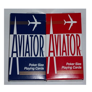 美國原裝進口 AVIATOR 飛行員 無塑封 撲克牌