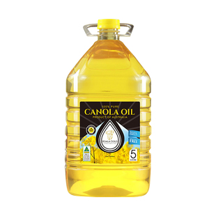 KOALA GOLD澳洲进口5L金考拉纯正芥花籽油压榨非转基因食用植物油