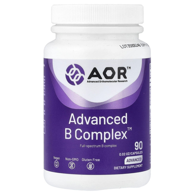Advanced Orthomolecular Research AOR,高级 B 族维生素复合物™9