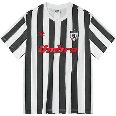 umbro茵宝条纹复古夏装短袖T恤