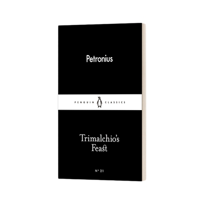 英文原版 Trimalchio's Feast 特里马尔奇奥的晚宴 佩特罗尼乌斯 小黑书 英文版 进口英语原版书籍