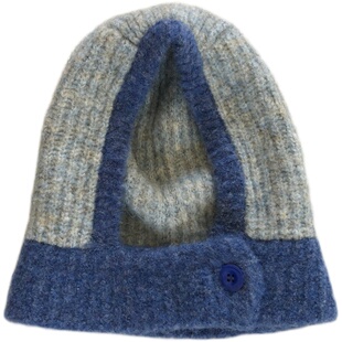 冬天骑车帽子女生冬季可爱保暖韩版针织围脖一体巴拉克拉法帽户外