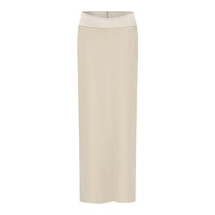 OUDE WAAG  利落简约高级质感拼接直筒女装半裙