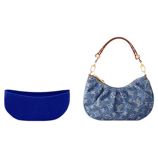 适用lv pochette valley丹宁牛仔豌豆包内胆包撑内衬收纳袋拉链轻