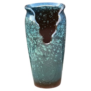 高切口多肉花盆缺口粗陶多肉植物紫砂陶瓷陶罐法师小老桩花盆包邮