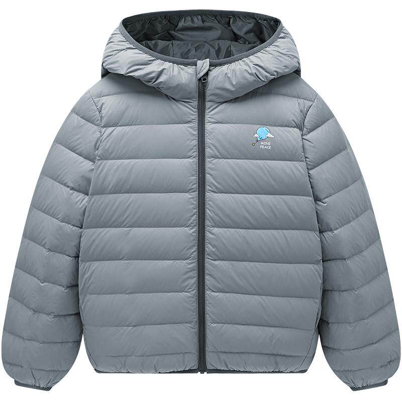 [抑菌防螨]MINIPEACE太平鸟童装儿童排骨轻薄羽绒服男女童三防冬