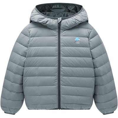 太平鸟儿童羽绒服三防抗菌绒上衣