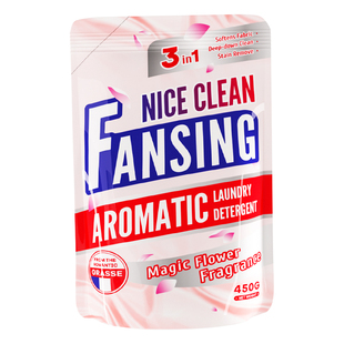 450克2袋装洗衣液护衣护色手洗机洗清洗液去污渍洁净家用实惠装