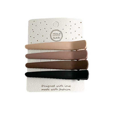 简约化妆发夹无痕不伤发刘海夹前额碎发整理神器洗脸敷面膜侧边夹