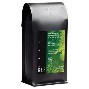 GEE咖啡浮光综合豆意式浓缩美式黑咖奶咖拼配油脂醇厚水果香454g