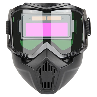 全自动太阳能充电变光面罩