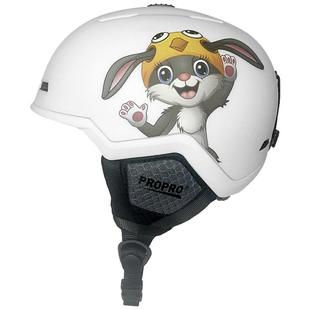 propro冬季滑雪头盔单板双板儿童成人雪盔超轻透气滑雪护具安全帽