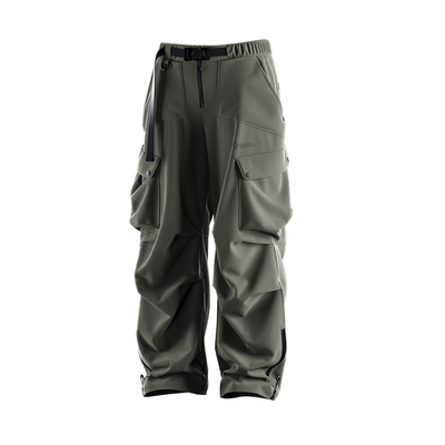 MSGD暗夜机能风工装长裤