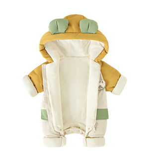 新生婴儿儿冬装连体衣秋冬棉衣套装宝宝冬季衣服男外出服外套棉服