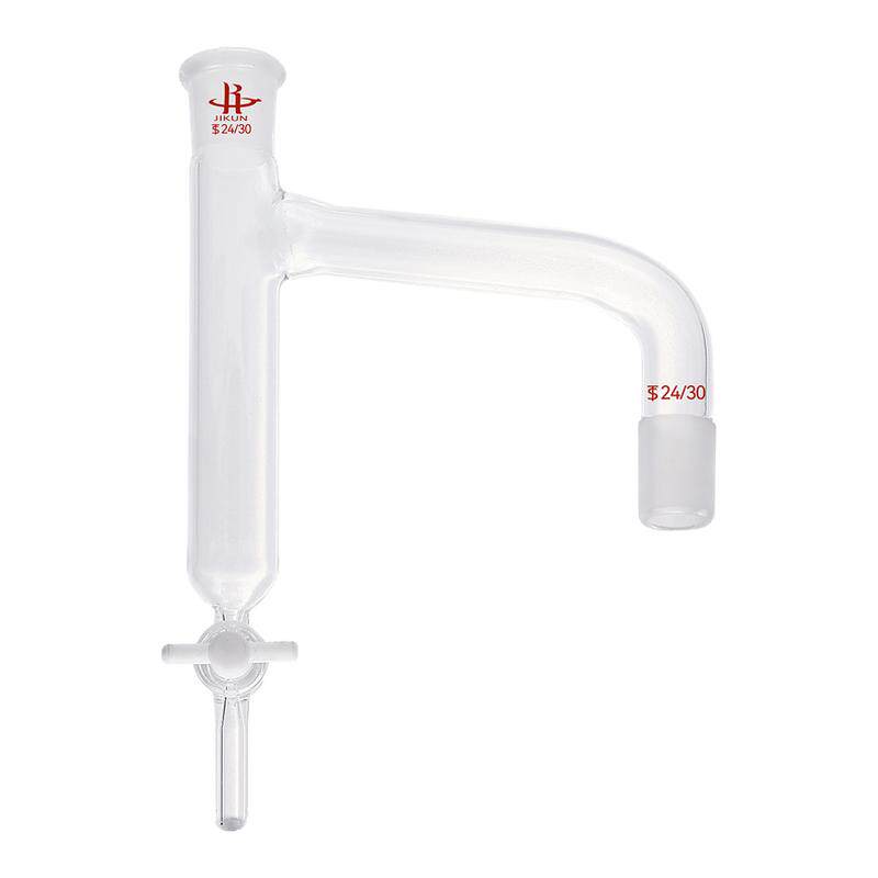 玻璃油水分离器四氟活塞节门阀门水份仪斜管双平行管实验室分水器