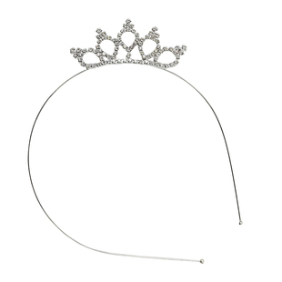 儿童发饰女童水钻简约小发箍公主百搭头箍超仙小女孩原创春夏头饰