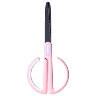 广博fizz办公剪刀手工高颜值特氟龙剪刀涂氟家用办公用品文具剪纸剪刀剪子幼儿园剪纸大号裁缝用美工剪左手