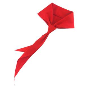 小学生全纯棉布红领巾批发1.2米绸布不缩水褪色通用3-6年级红领巾