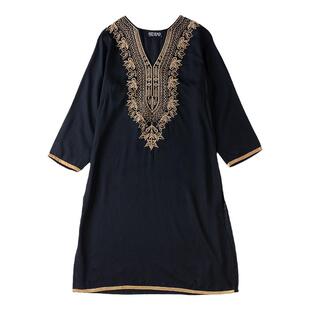 印度服装民族风服饰绣花女装上衣春夏绵绸显瘦民族复古装新款热卖