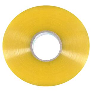 透明胶带1000米机用胶纸超大卷打包封箱封口高粘大盘封箱米黄胶布