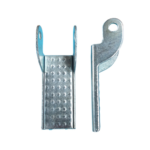 双层铁床五金配件上下床扶梯踏板铁架床梯子上下铺爬梯可折叠踏板