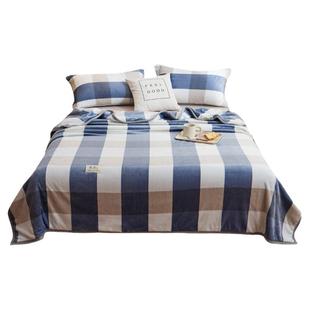 冬季加厚铺床的毛毯床单垫床法兰珊瑚牛奶绒毯子床上用盖毯床垫毯