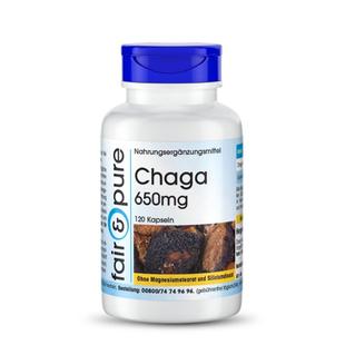 【自营】德国进口白桦茸野生黑金颗粒桦褐孔菌正品桦树茸粉胶囊