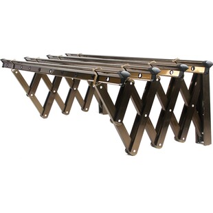 泓鑫 阳台外伸缩晾衣架户外推拉晒衣架折叠晒被架室外晾衣架杆