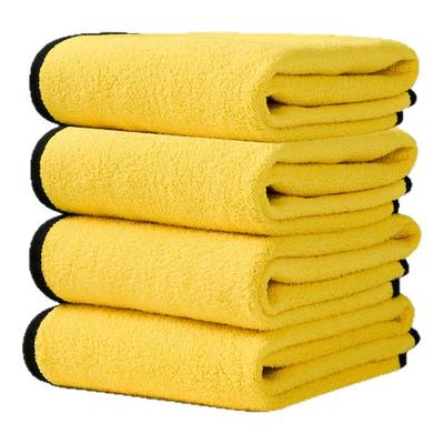 擦车专用加厚洗车毛巾家用清洁布不掉毛超强吸水汽车专用内饰抹布