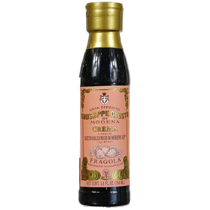 giusti意大利进口西餐醋汁忌廉醋覆盆子草莓香橙松露调味醋150ml
