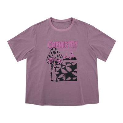 印花宽松上衣短袖短袖