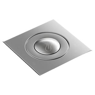 卫生间地漏防臭器弹跳芯密封盖下水道防返臭虫神器通用按压脚踩式