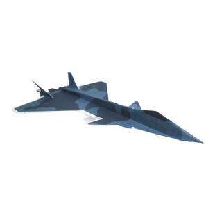 战斗机航模纸飞机歼20成品军事模型玩具制作材料diy手工专用折纸