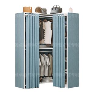 衣帽间架子置物架衣柜转角衣柜简易衣帽间柜子衣橱全屋定制