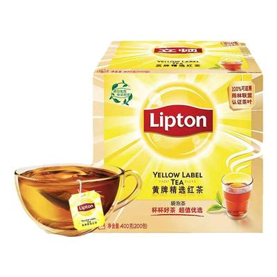 立顿红茶绿茶一次性袋泡茶