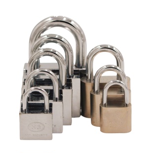 处理叶片挂锁家用大门防盗无簧不下马宿舍钢锁头仓库柜子防撬防剪