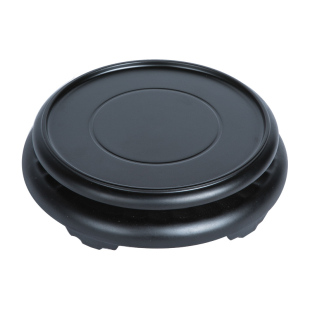 机械旋转底座圆形陶瓷古玩玉器鱼缸工艺品主人杯摆件底座托盘架子